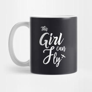 Thi Girl Can Fly Daughter T Shirts Mug